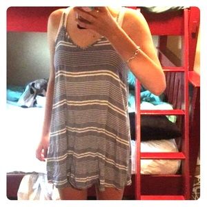 Blue and White Summer dress